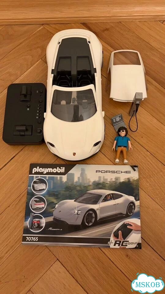 Playmobil Porsche mission E 70765 фото 8