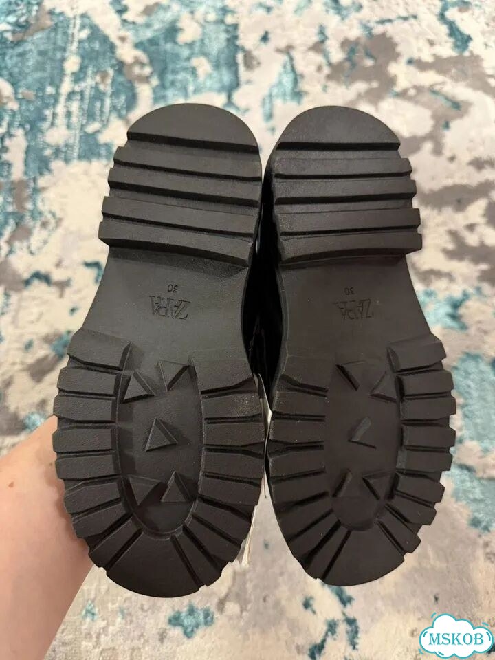 Лоферы zara 30 новые фото 4