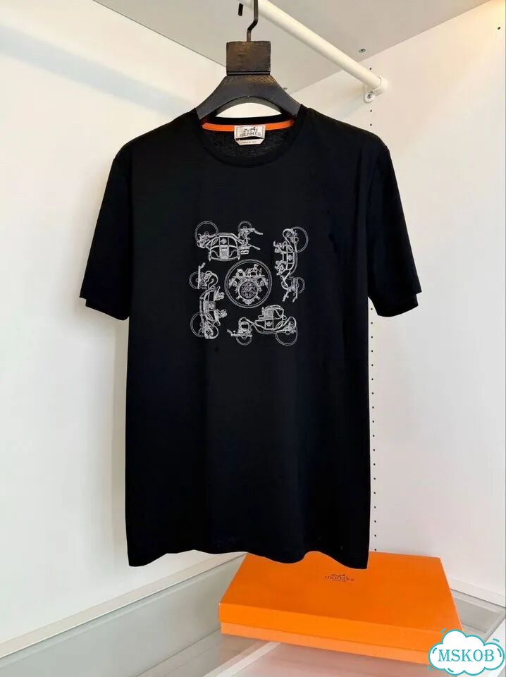 Футболка мужская Hermes фото 1