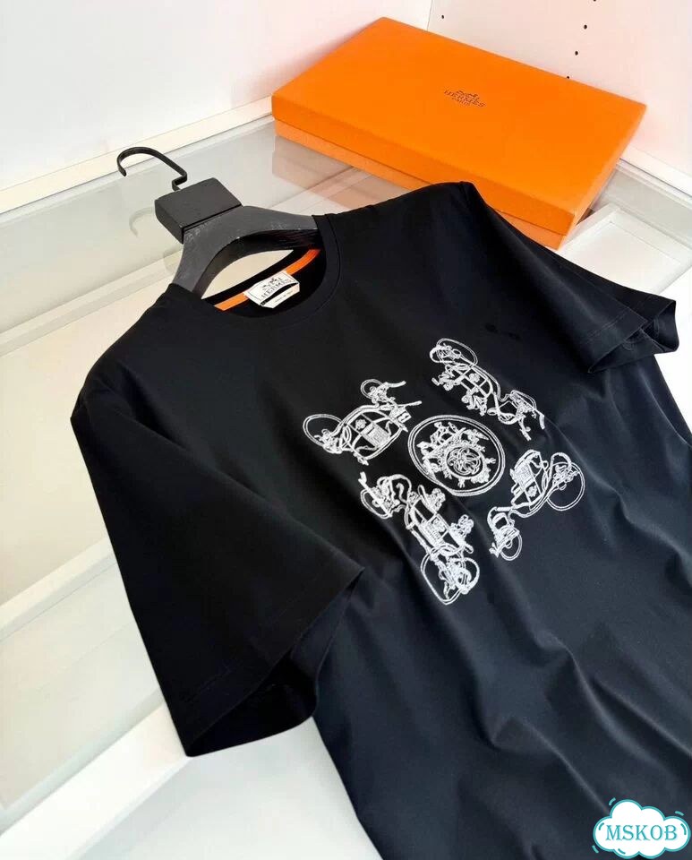 Футболка мужская Hermes фото 2