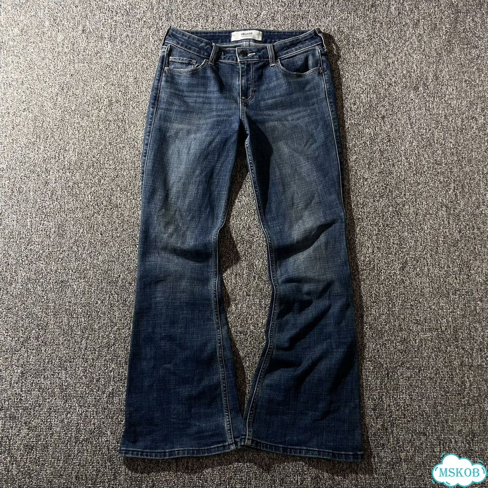 Hollister Archive Low-Rise Flared Jeans фото 1