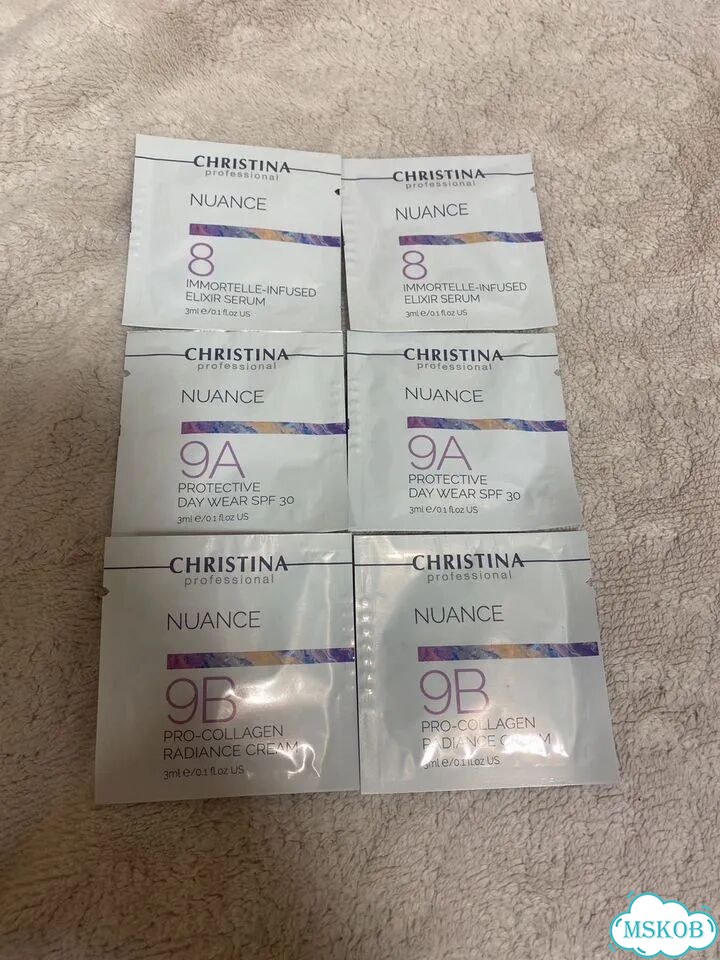 Christina косметика пробники nuance фото 1
