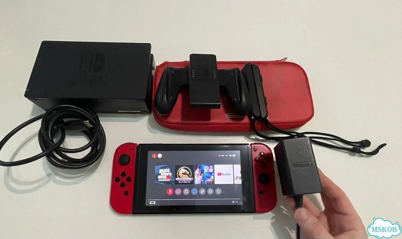 Nintendo switch rev 1 прошитая фото 1