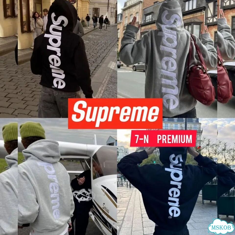 Zip hoodie Supreme фото 1