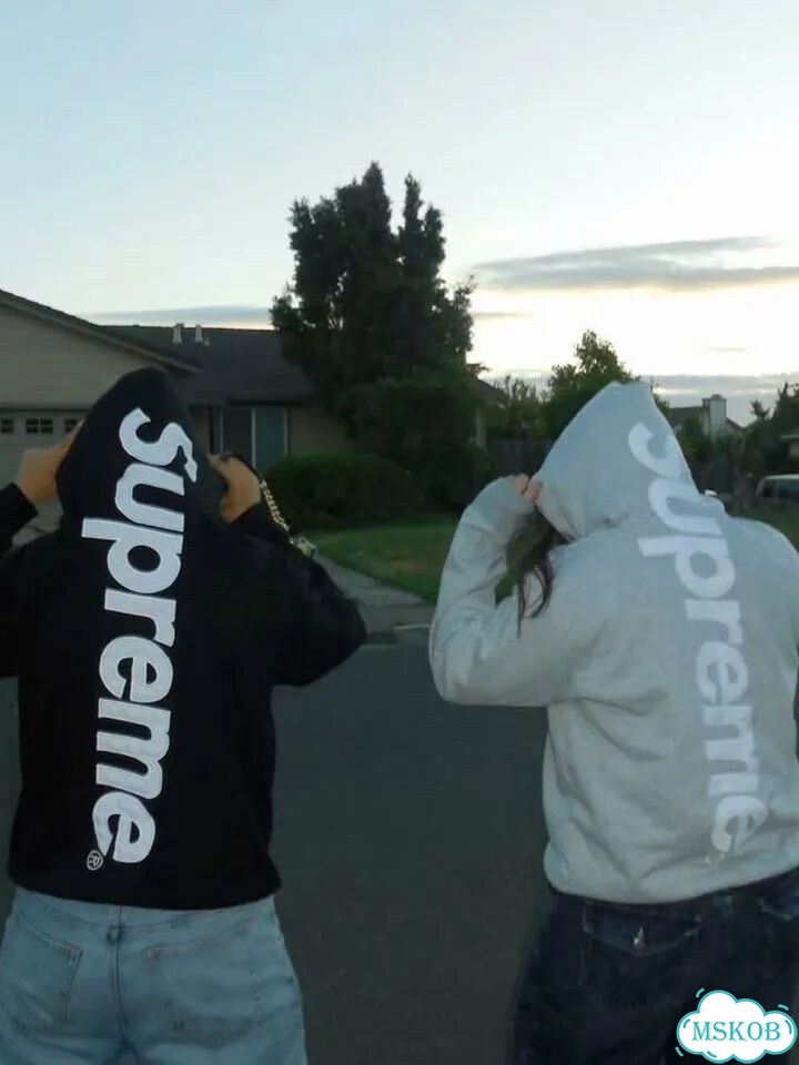 Zip hoodie Supreme фото 4