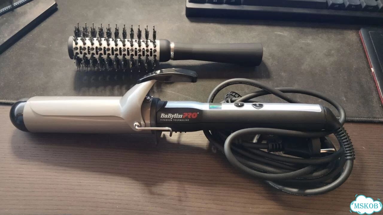 Плойка BaByliss PRO BAB2275TTE black 38 мм фото 1