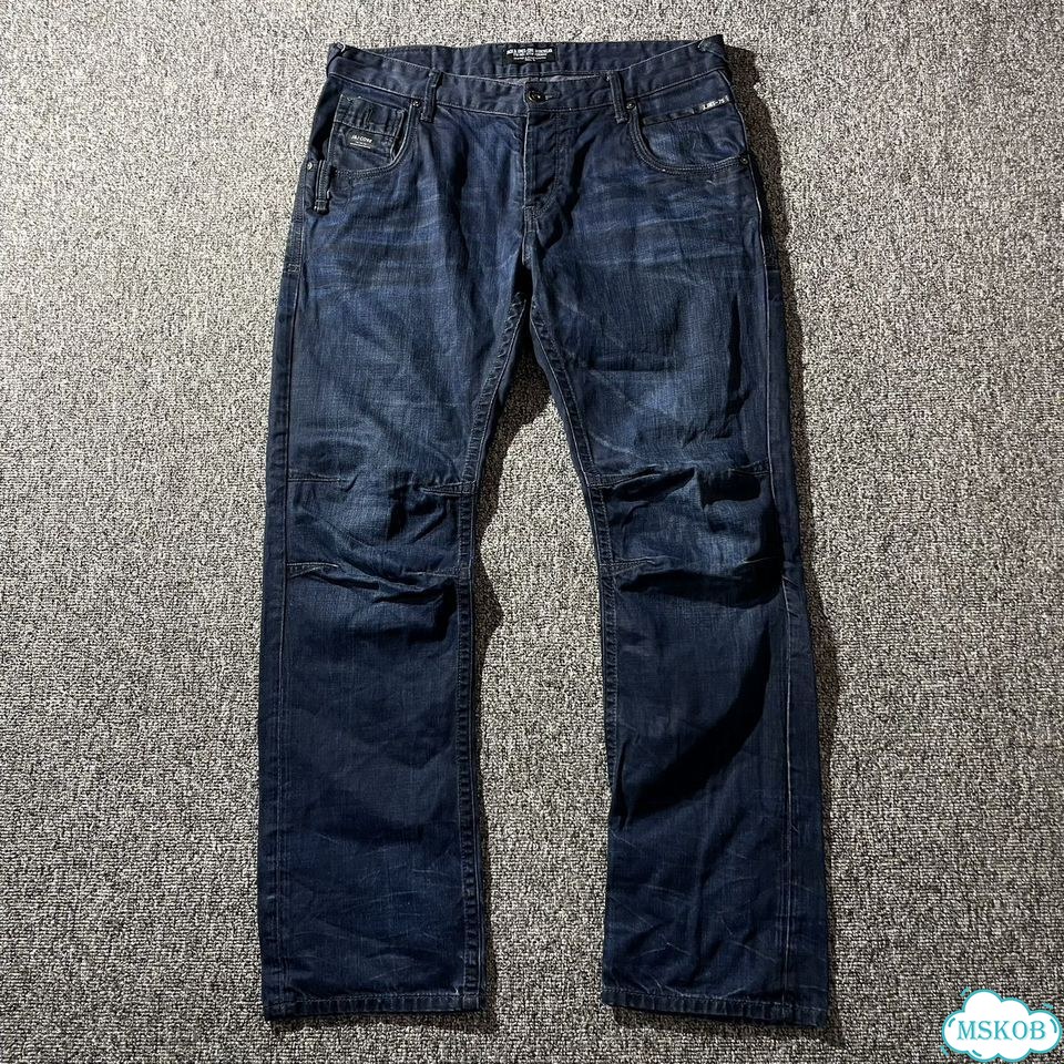 Archived Japanese Waxed Straight Jeans фото 1