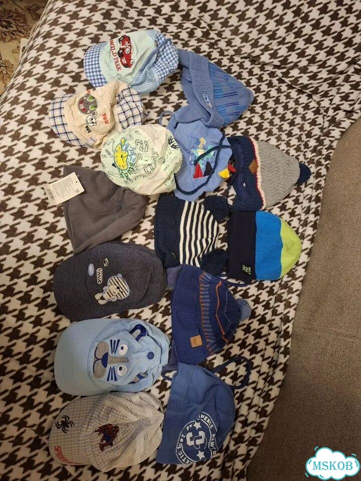 Головные уборы для мальчика от 2 лет до 5-6 лет фото 1