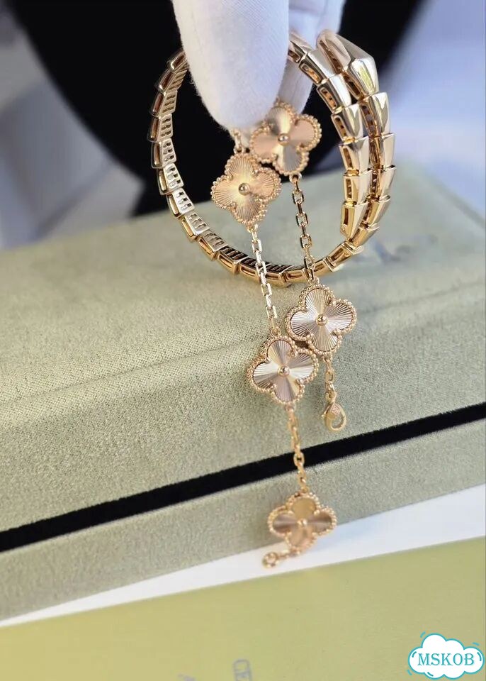 Браслет Van Cleef Arpels гильоше Bvlgari serpenti фото 5