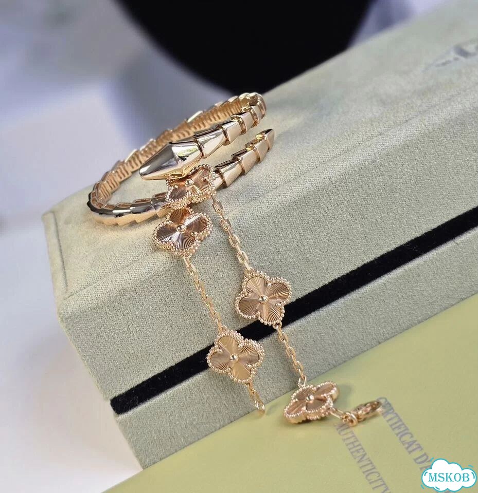 Браслет Van Cleef Arpels гильоше Bvlgari serpenti фото 6