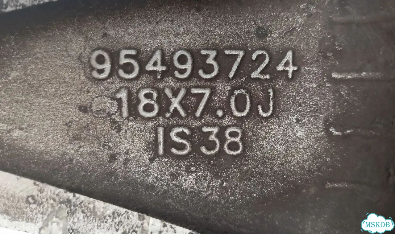 Литые диски Opel 7×R18 5×105 фото 9