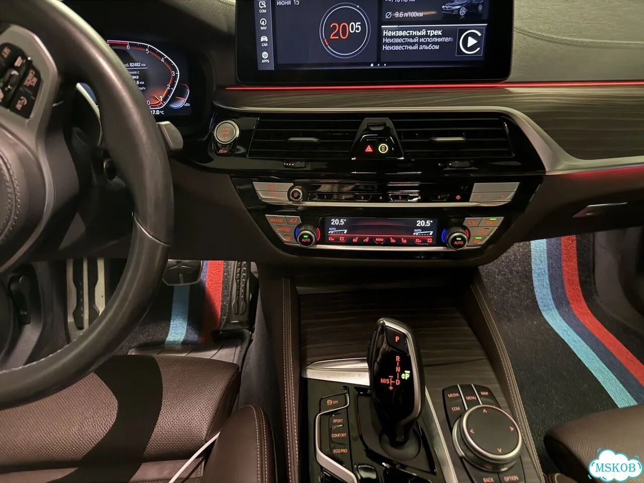 BMW 5 серия 2.0 AT, 2020, 83 000 км фото 12