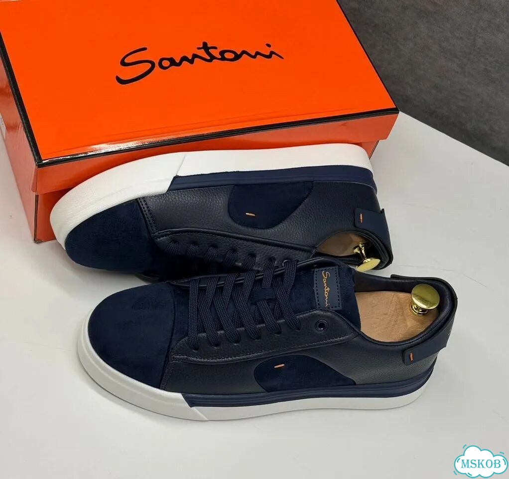 Кеды Мужские santoni фото 8
