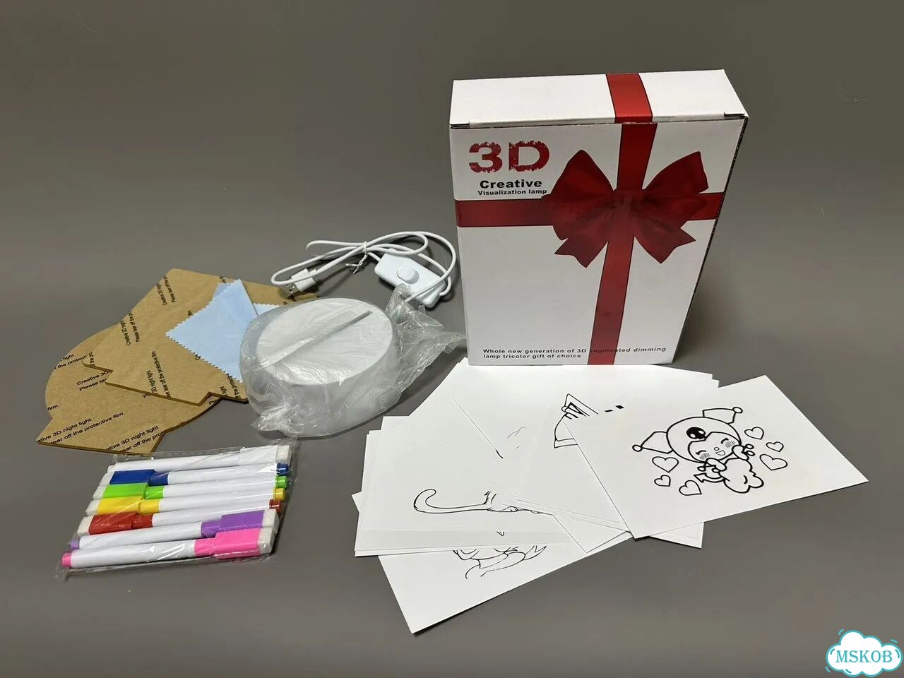 Набор для творчества 3D ночник для рисования фото 1