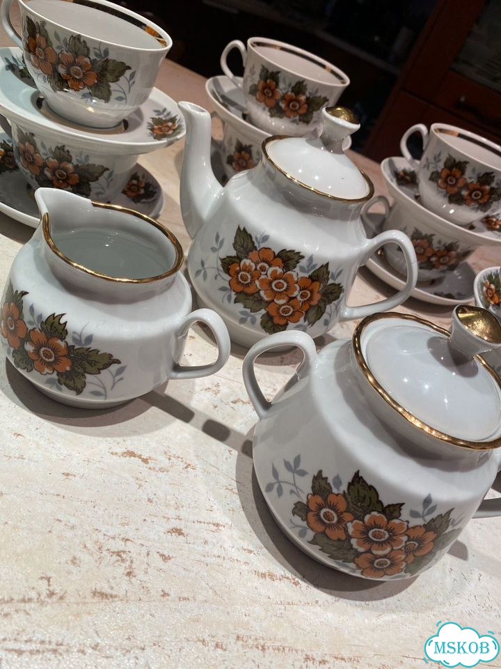 Чайный сервиз СССР Рига фото 2