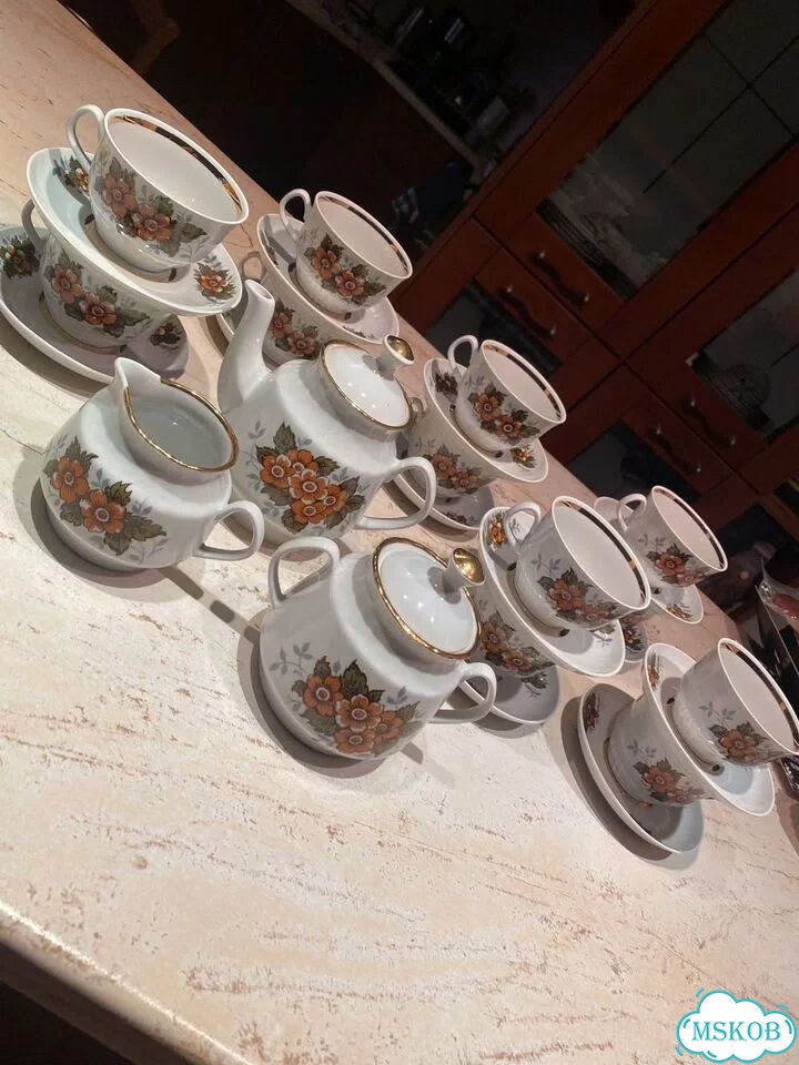 Чайный сервиз СССР Рига фото 5
