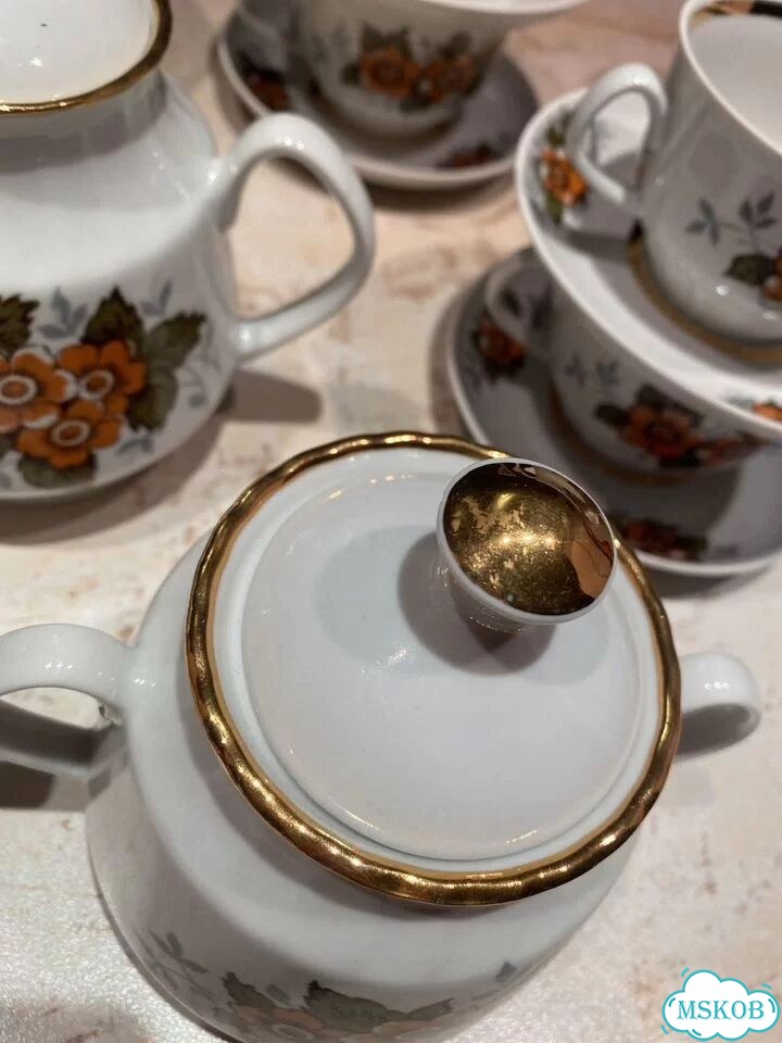 Чайный сервиз СССР Рига фото 8