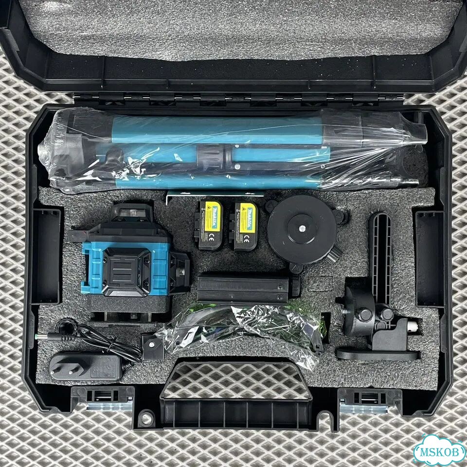 Лазерный уровень makita 4D нивелир 16 линий фото 5