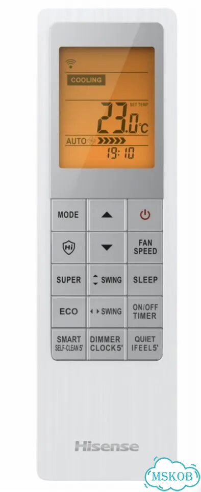 Сплит-система hisense, vibe classic A 2026 on/off фото 4