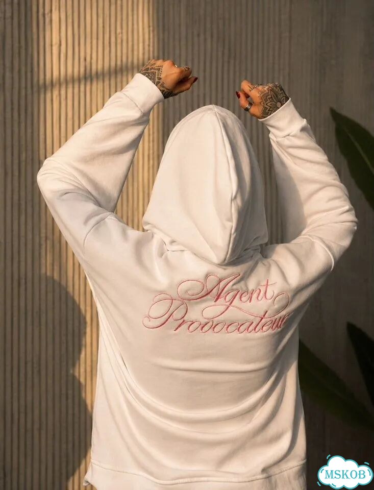 Худи белое agent provocateur фото 1