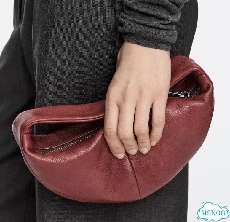 Сумка Massimo Dutti натуральная кожа фото 7