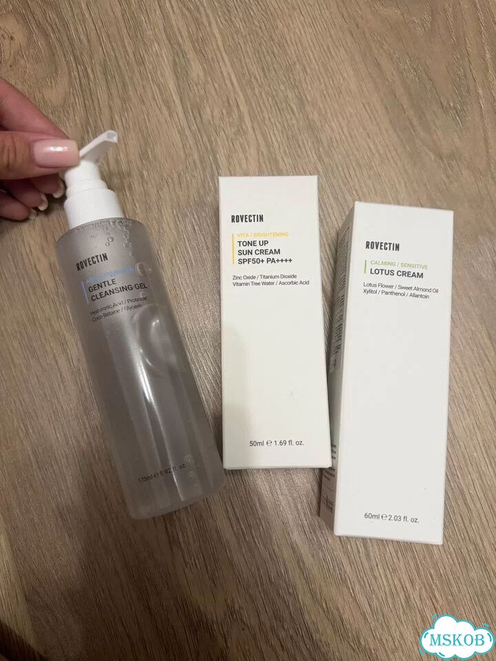 Rovectin крем, spf, очищающий гель фото 1