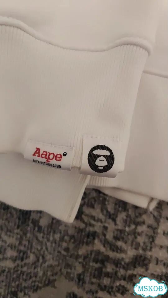 Свитшот Aape NOW white фото 4