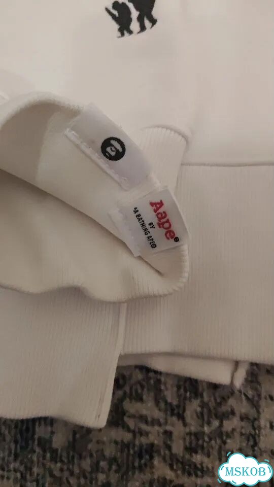 Свитшот Aape NOW white фото 5