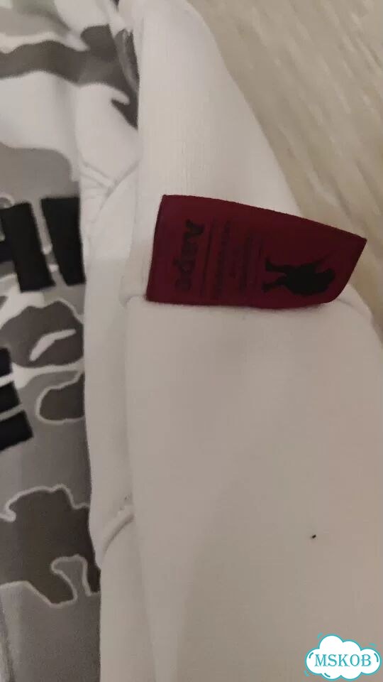 Свитшот Aape NOW white фото 7