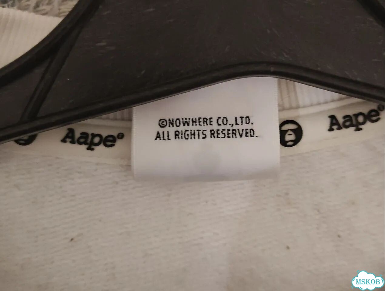 Свитшот Aape NOW white фото 9