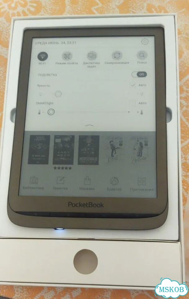 Электронная книга pocketbook 740 фото 3