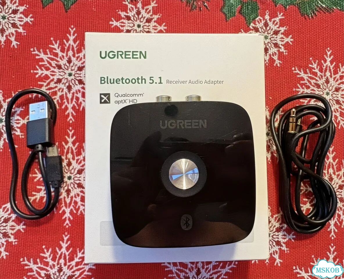 Ugreen Bluetooth ресивер 5.1 фото 1