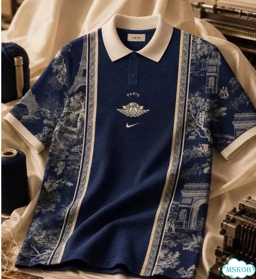 Футболка джерси nike dior фото 3