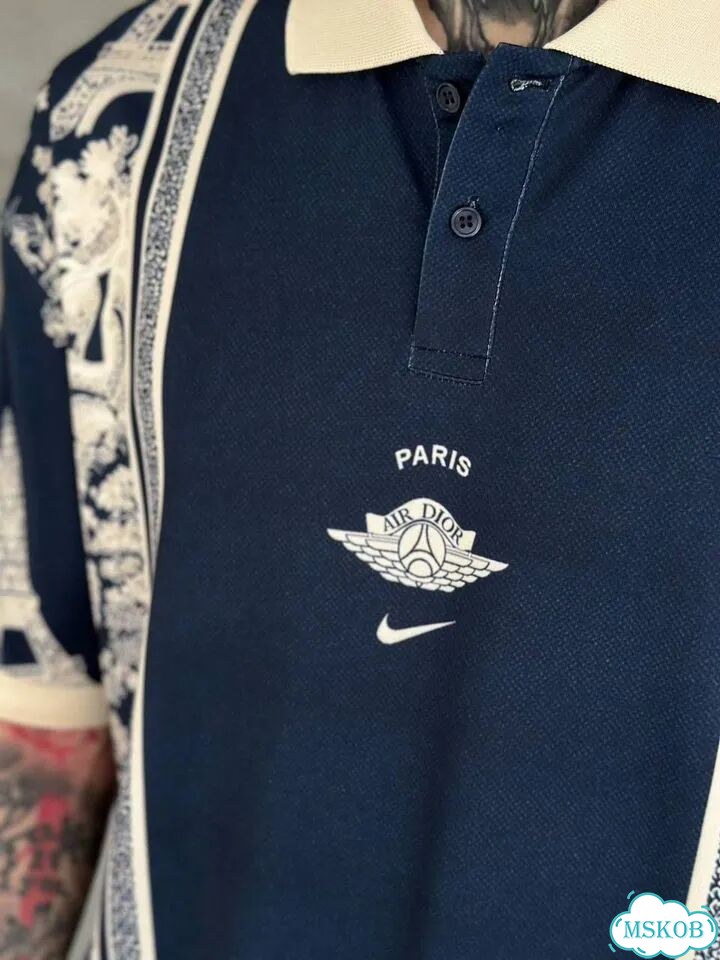 Футболка джерси nike dior фото 8