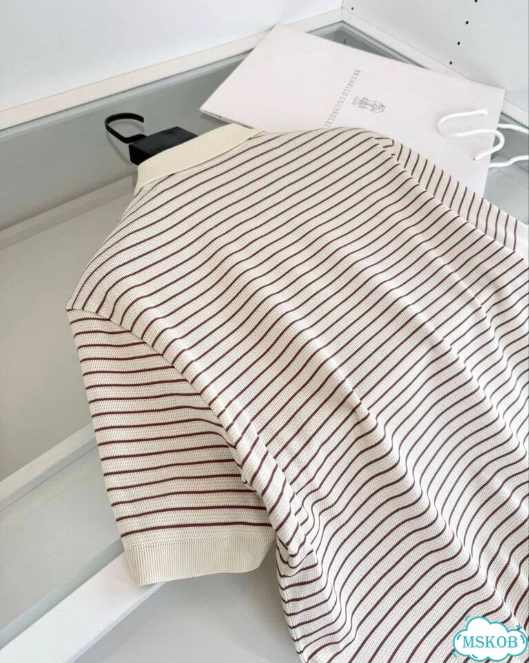 Поло мужское Brunello Cucinelli фото 3