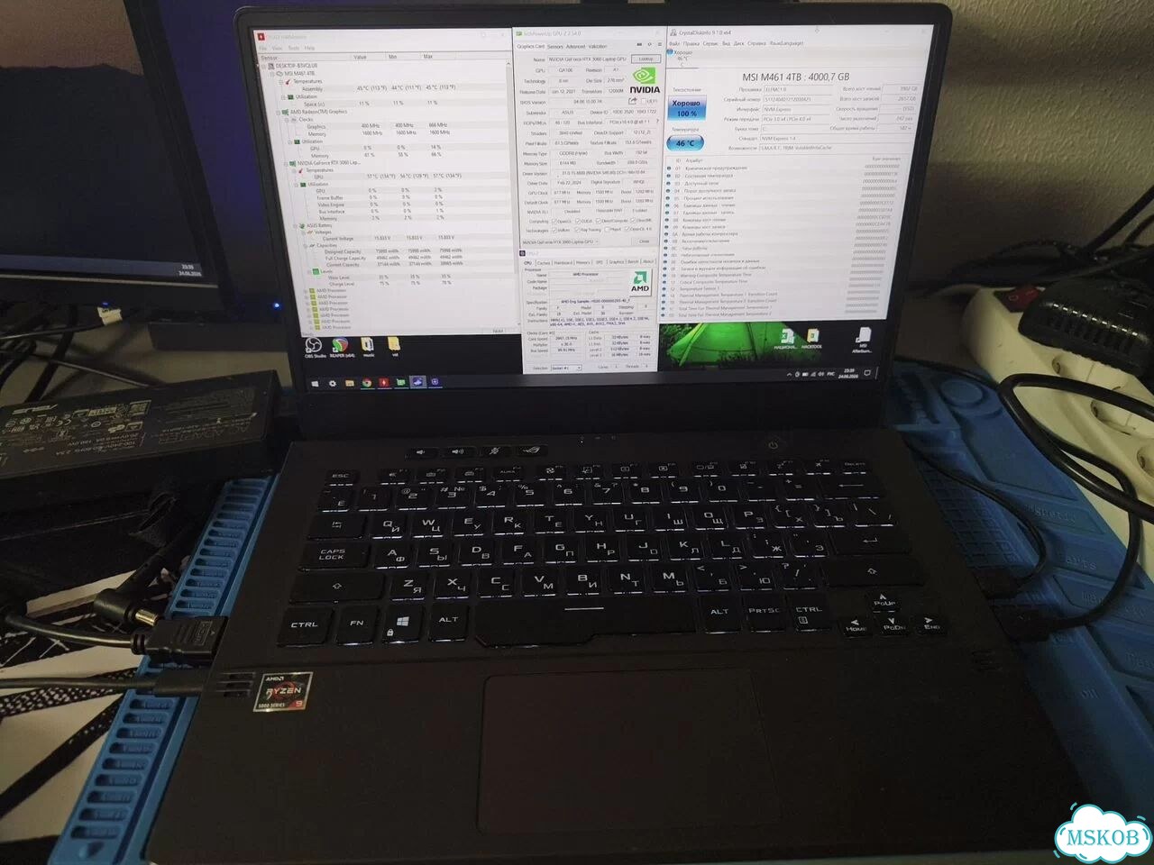 Asus rog zephyrus g14 ga401qm фото 2
