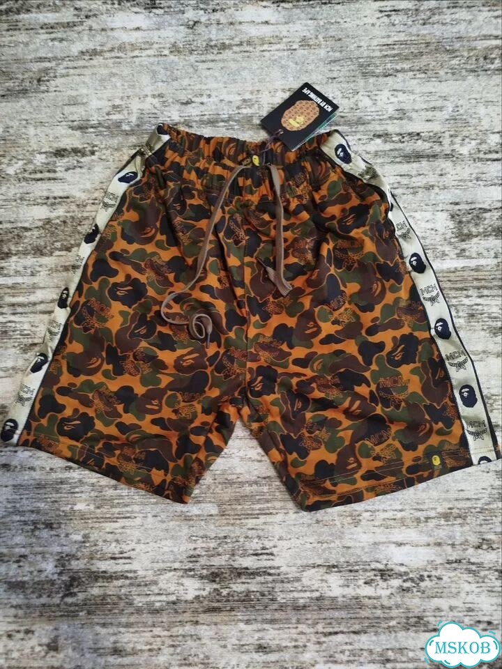 Шорты bape c mcm фото 1