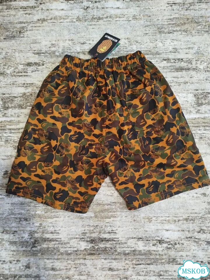 Шорты bape c mcm фото 4