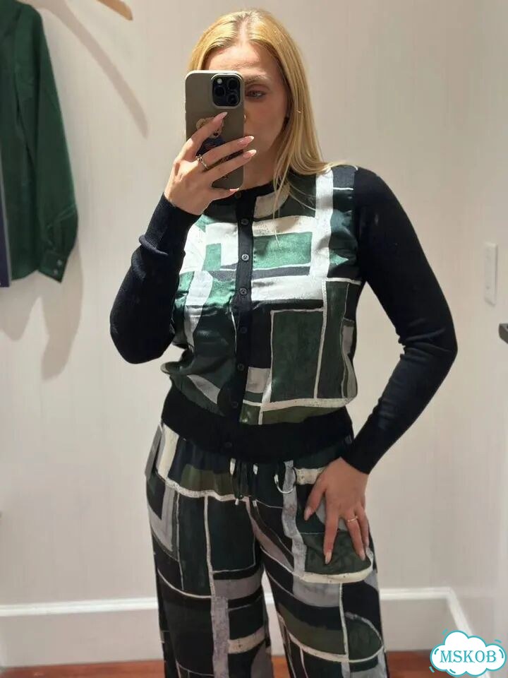 Яркий атласный костюм Ralph Lauren оригинал фото 1