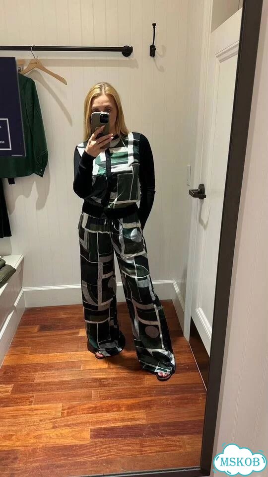 Яркий атласный костюм Ralph Lauren оригинал фото 2