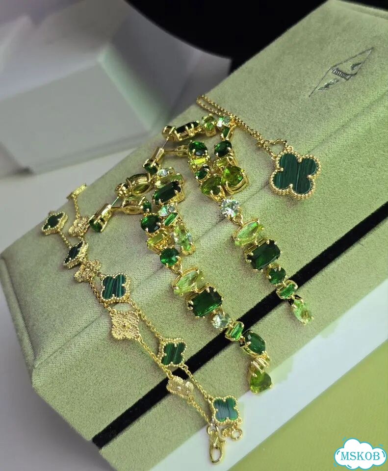 Серьги Swarovski Колье Браслет Van Cleef Arpels фото 4