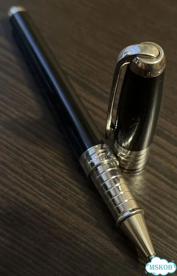 Ручка шариковая S.T. Dupont Палладий Оригинал фото 3