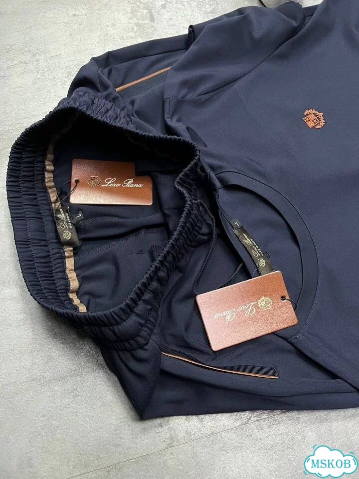 Костюм двойка Loro Piana штаны+футболка фото 6