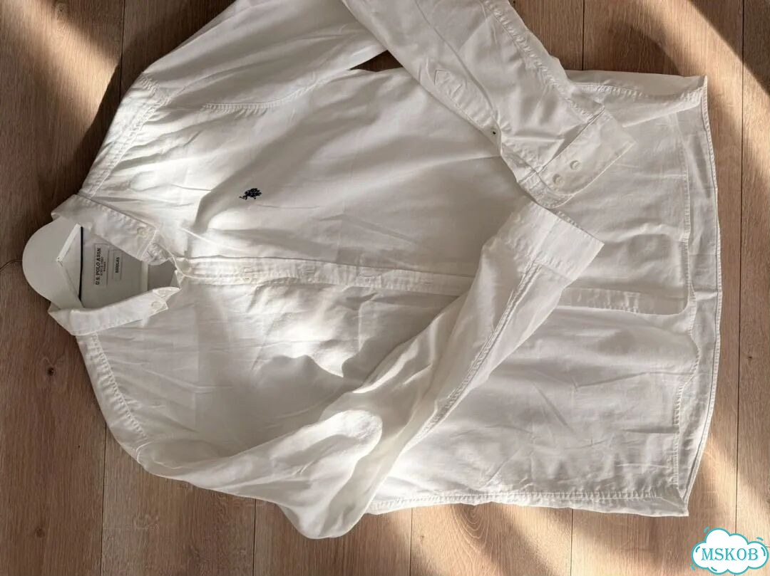 Рубашка us polo мужская xl фото 1