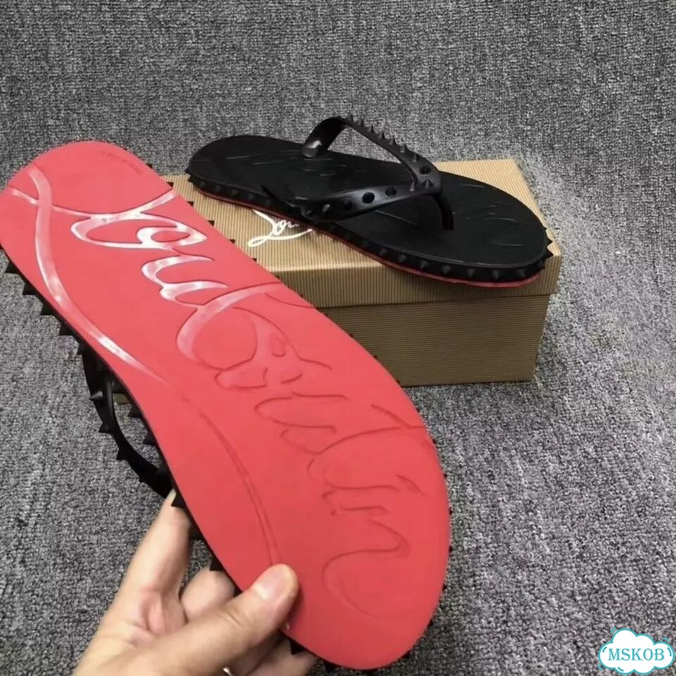 Сланцы Christian Louboutin Все расцветки хит 2026 фото 1