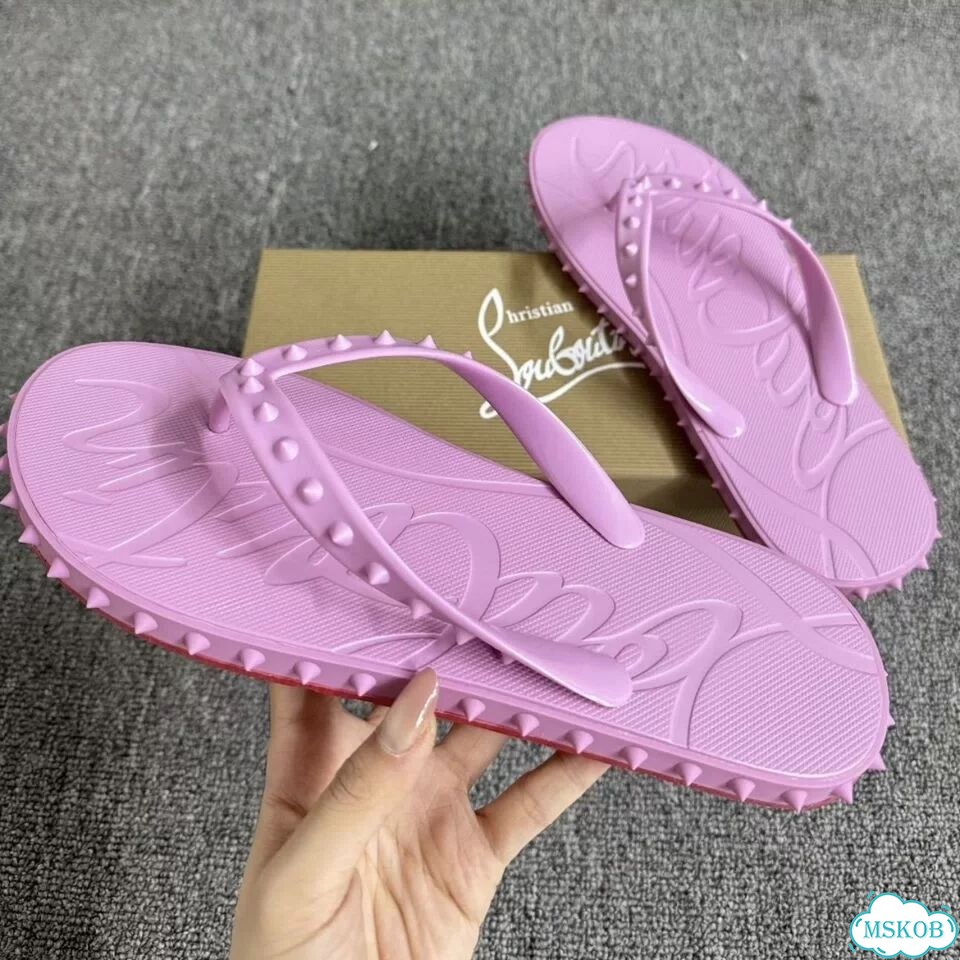 Сланцы Christian Louboutin Все расцветки хит 2026 фото 2