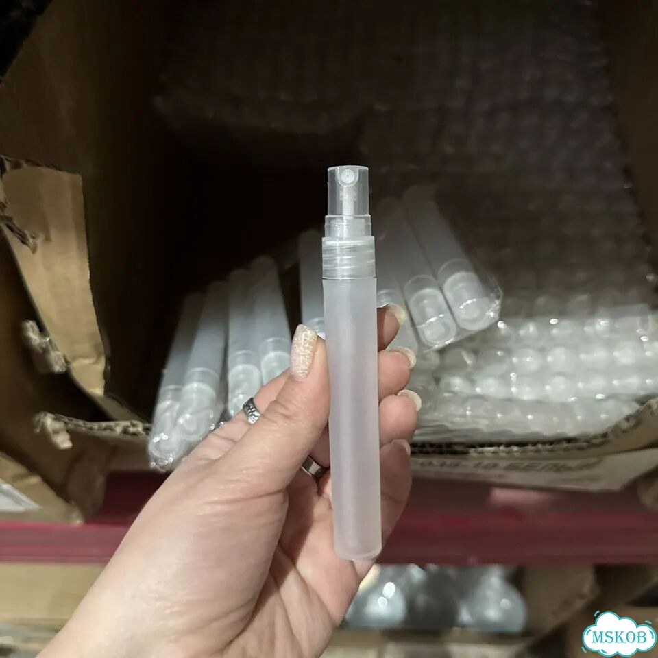 Флакон для духов, пластиковый, 10мл, белый,матовый фото 11