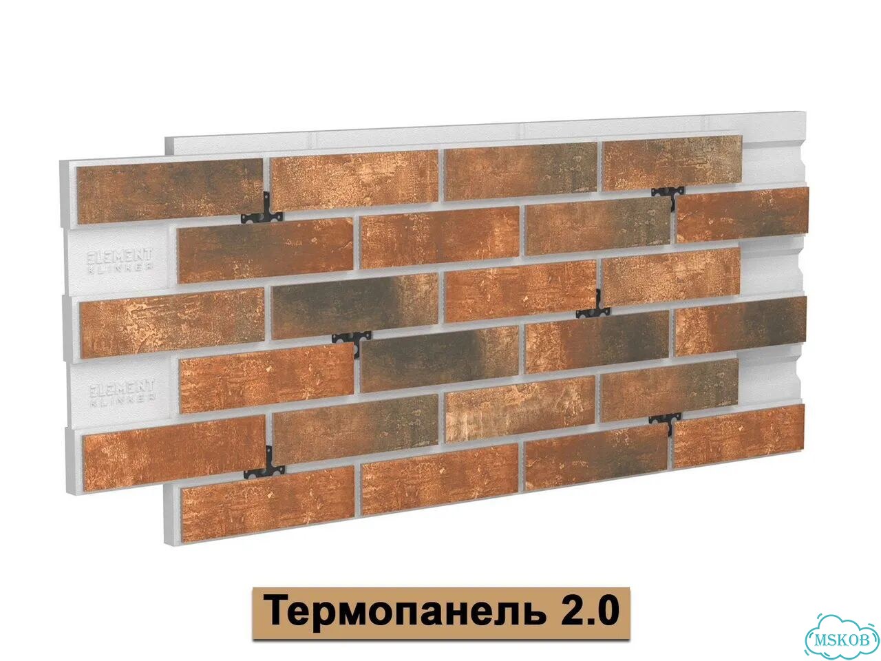 Термопанели под кирпич для фасада. Клинкер фото 3