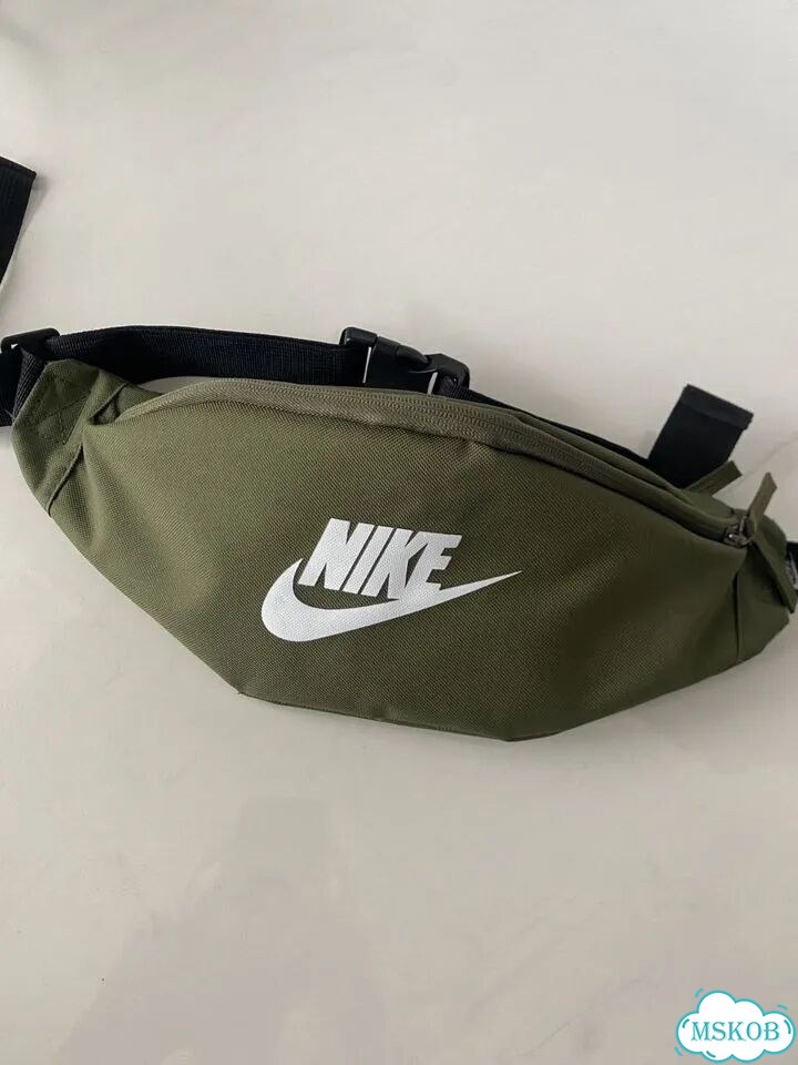 Поясная сумка nike на пояс хаки фото 1