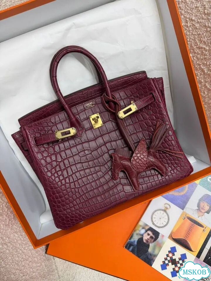 Сумка Hermes Birkin 25 cm Porosus фото 1